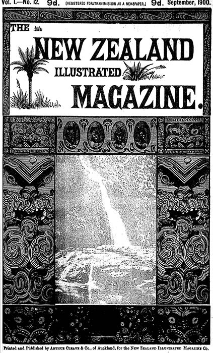 Cover of <em>New Zealand Illustrated Magazine</em>, September 1900