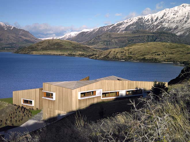 Te Kaitaka Lake Wānaka Retreat  