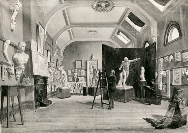 Otago School of Art, about 1900