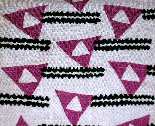 May Smith fabric, 1950s