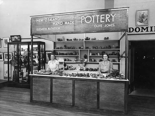 Elizabeth Matheson and Olive Jones, Centennial Exhibition
