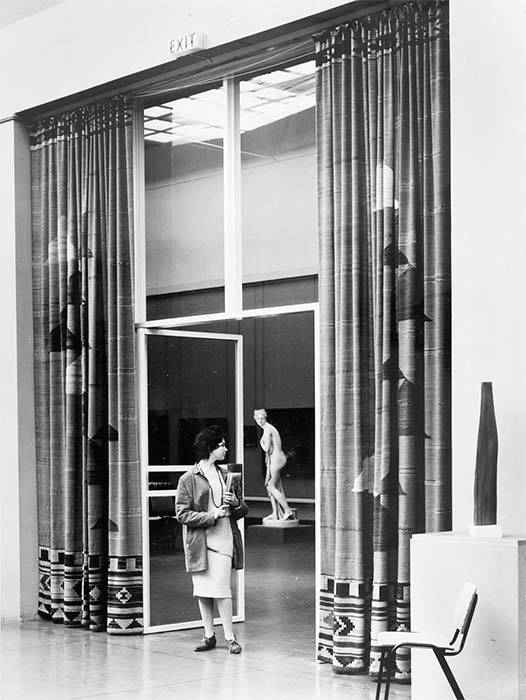 Ilse von Randow curtain, Auckland Art Gallery
