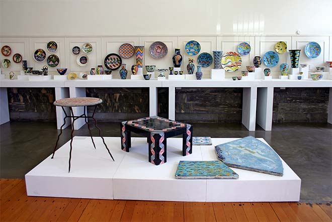 Warren Tippett's pottery