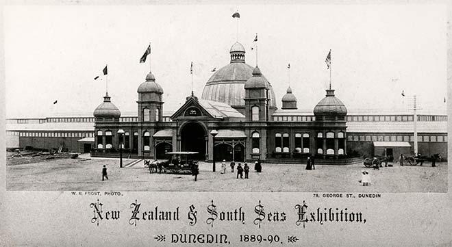 Exhibition buildings, Dunedin, 1889–90
