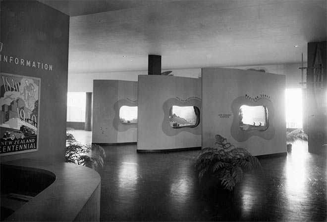 New Zealand display at the New York World's Fair, 1939–40