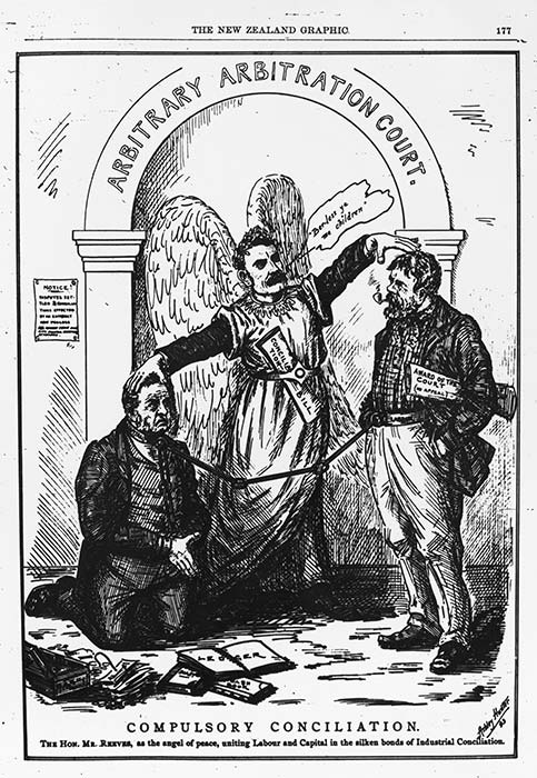 William Pember Reeves, the angel of arbitration