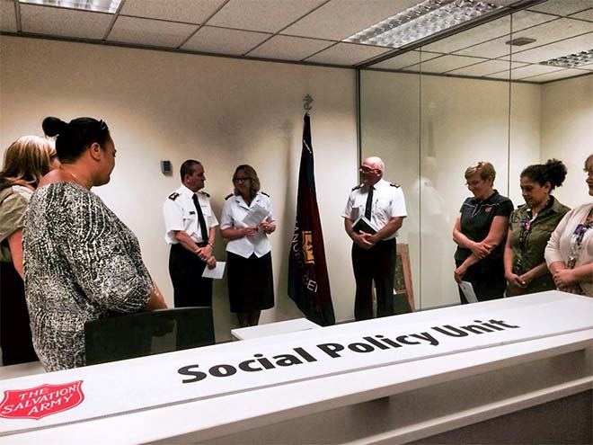 The Salvation Army Social Policy Unit, 2014