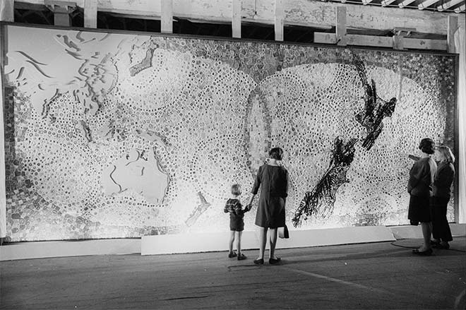 Expo 70: Roy Cowan mural 