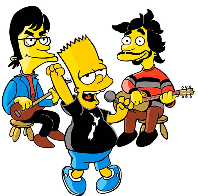 Flight of the Conchords on <em>The Simpsons</em>