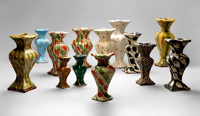 Richard Parker vases