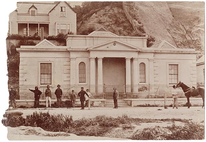 Wellington Athenaeum and Mechanics' Institute, 1860