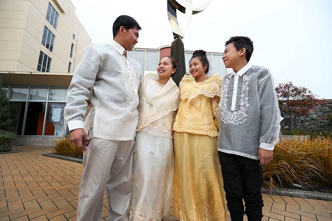 The de Guzman family, 2015
