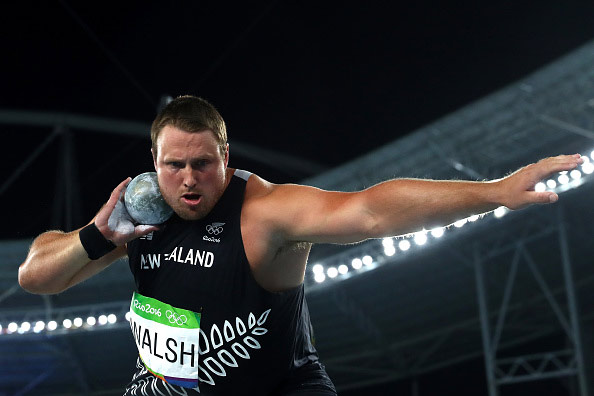 Shot putter Tom Walsh, 2016