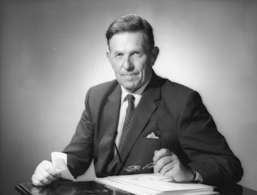 Jack Acland, about February 1962