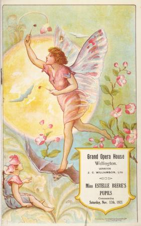 An advertisement for one of Estelle Beere's dance recitals at the Wellington Opera House