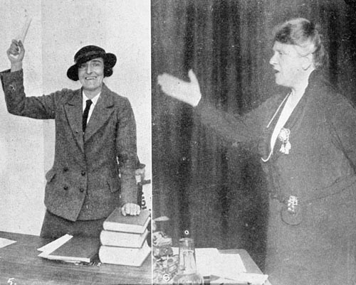 Helen McKenzie Black (left) and Elizabeth May Gilmer (right)
