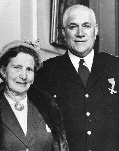 William Carran and his wife Ann, 1958