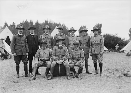 David Cossgrove and other boy scout leaders