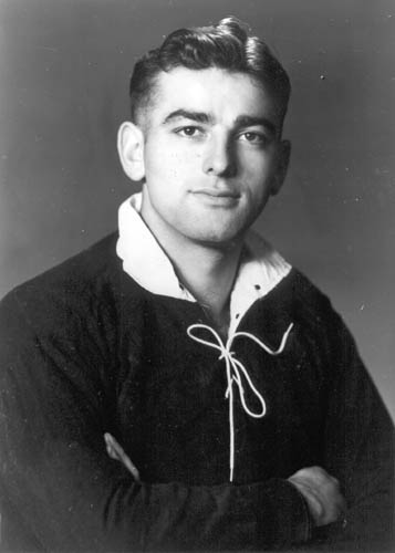 Manuera Benjamin Rīwai Couch in his rugby-playing days