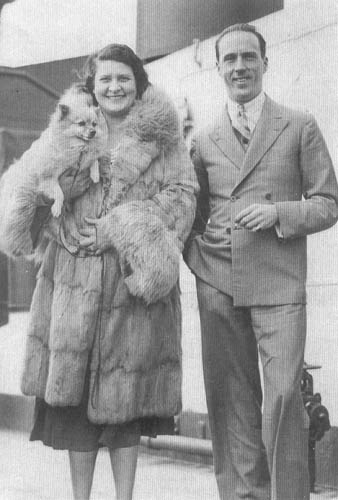 Gil Dech with Gladys Moncrieff