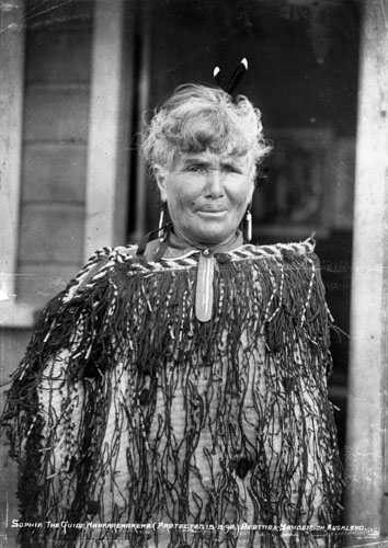 Sophia Hinerangi, March 1898