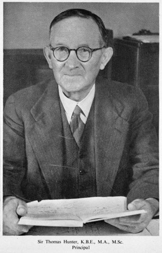 Portrait of Thomas Alexander Hunter, about 1949.
