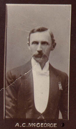 Alexander Crow McGeorge, 1908