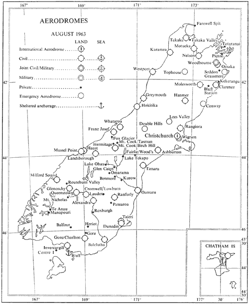 South Island airports