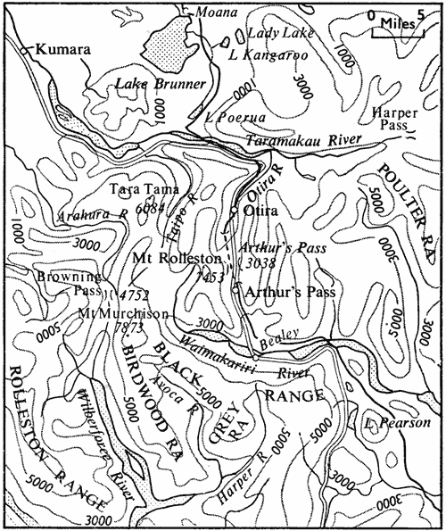 Arthur's Pass park area