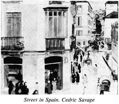 'Street in Spain', Cedric Savage