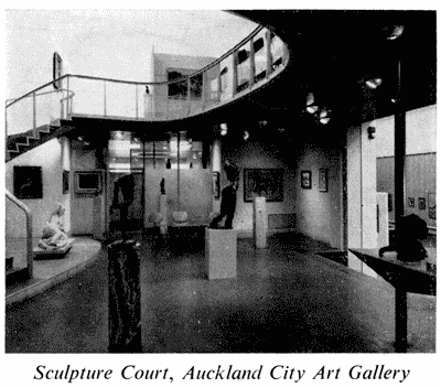 Sculpture Court, Auckland City Art Gallery