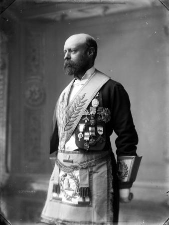 William Hillier Onslow, about 1890