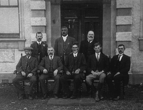 Group shot of the Ōtorohanga Town Board.