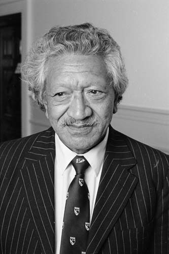 John Rangihau, October 1984