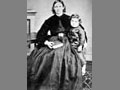 Esther Seager and her son Charles, mid 1860s