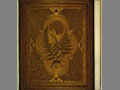 Inlaid wooden cover