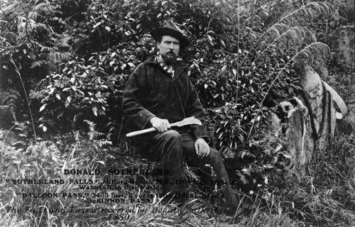 Donald Sutherland, photographed probably in the late 1880s or early 1890s