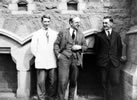 Francis Shurrock (left), Richard Wallwork (centre) and James Cook (right)