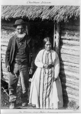Hirawanu Tapu and his wife, Rohana