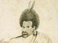 Engraved portrait of Te Pahi