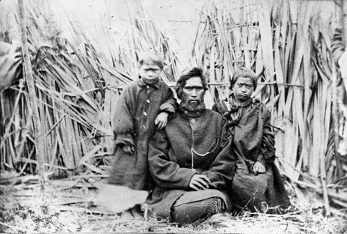 Wiremu Tāmihana Tarapīpipi Te Waharoa and family