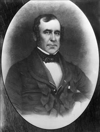 Engraved portrait of Robert Henry Wynyard