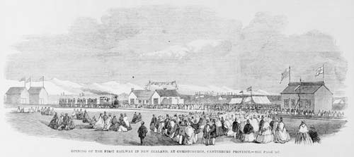 New Zealand’s first public railway