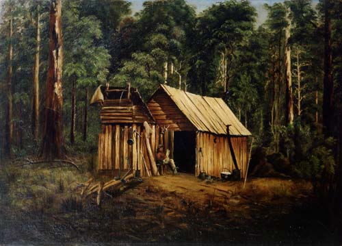 Bush hut 