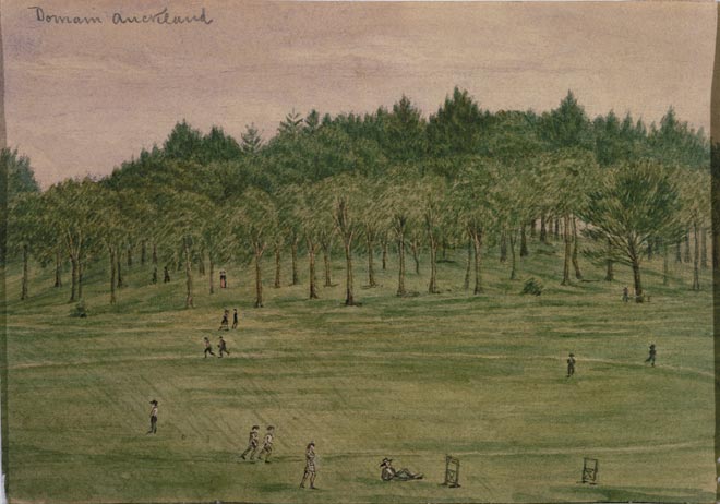Auckland Domain, around 1890