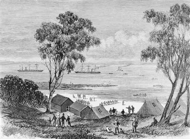 New Zealand cable, Botany Bay