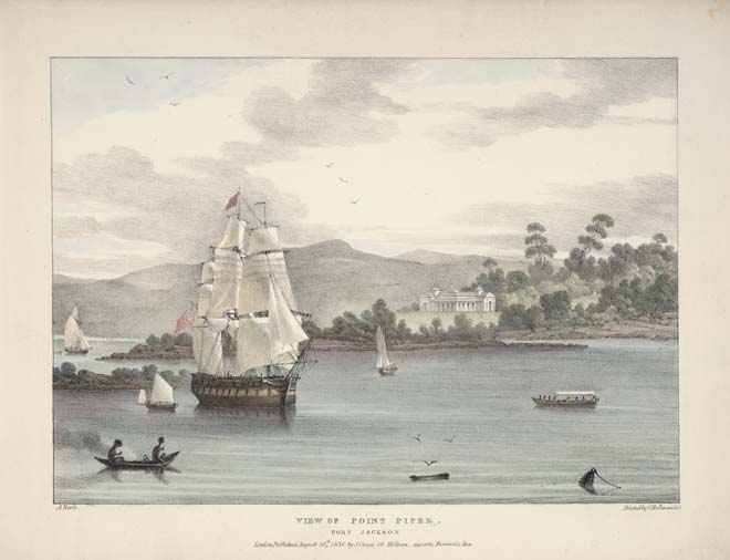 Port Jackson, Australia, 1830