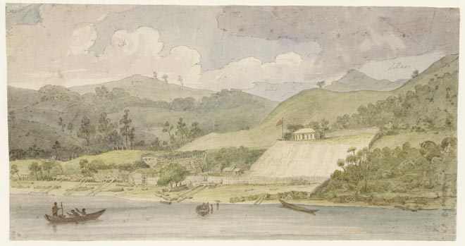 Deptford dockyard on the Hokianga