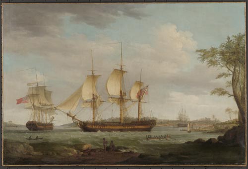 The whaler <em>Britannia</em>