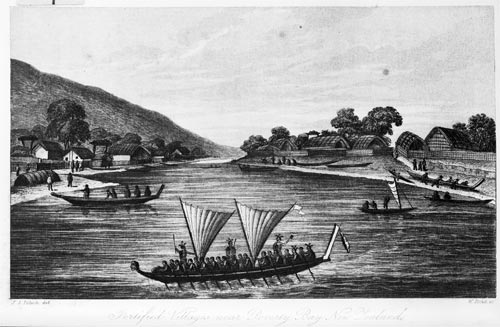 Sails of a canoe 
